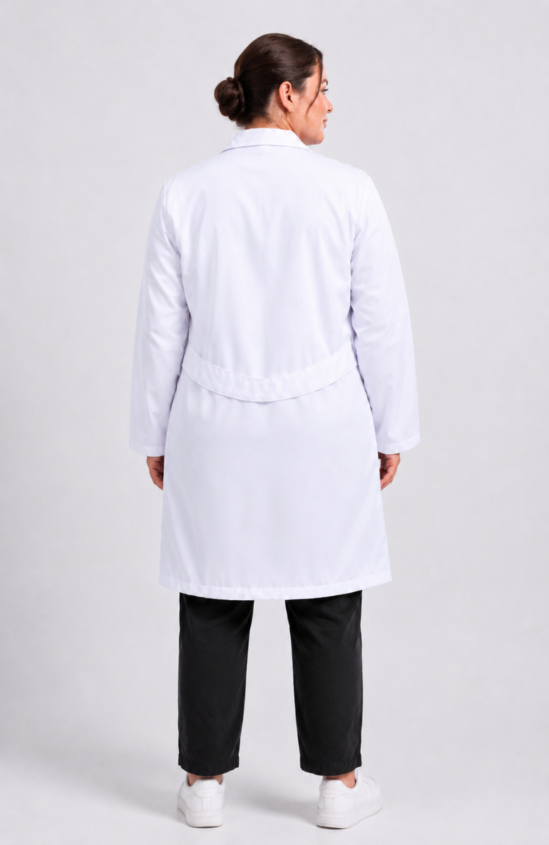 Jaleco gola blazer Feminino Plus Size