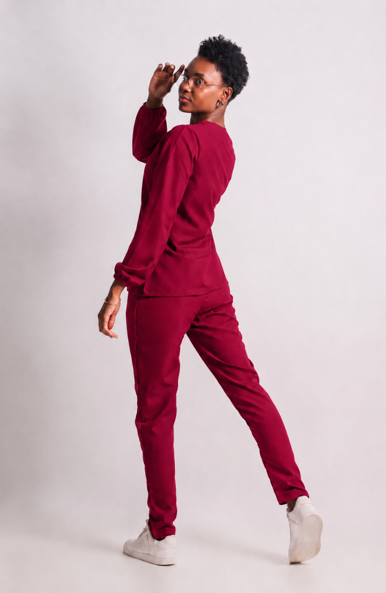 Pijama Trevo Básico Manga Longa Feminino